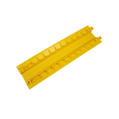 ยางป้องกันสายไฟ 1 ช่องใหญ่ 100x27.5x4Cm. รุ่น PQS-OBC119 สีเหลือง PROTX