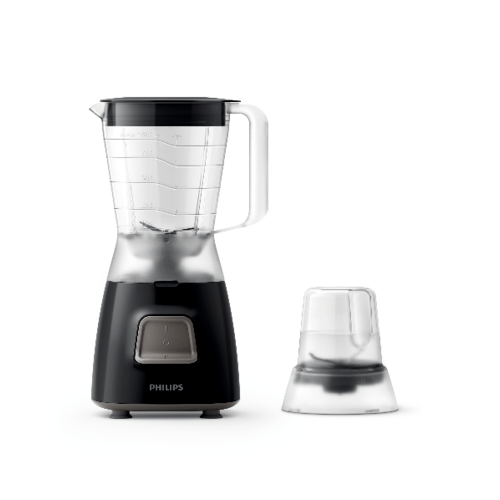 PHILIPS เครื่องปั่นน้ำผลไม้ 1.25 ลิตร 450 วัตต์ HR2059 สีดำ
