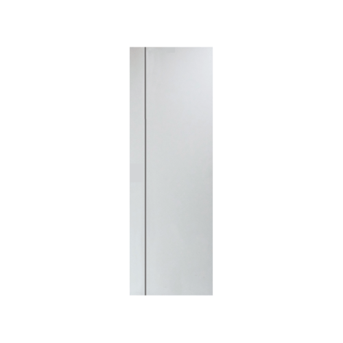 ประตู UPVC MG1 เซาะร่องเทา 70x200 (เจาะ) สีขาว PEOPLE 
