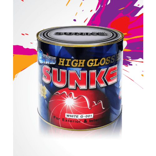 SUNKE สีเคลือบเงา G000 สีโครเมี่ยม