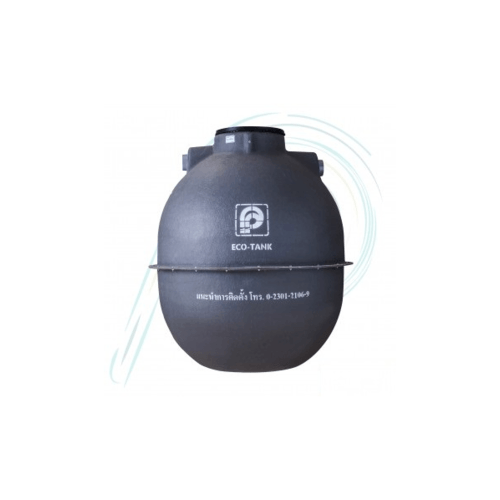 PPP ถังบำบัดน้ำเสีย อีโคแท้งค์ เอ็กซ์ตร้า EC-7E 2120L สีเทา