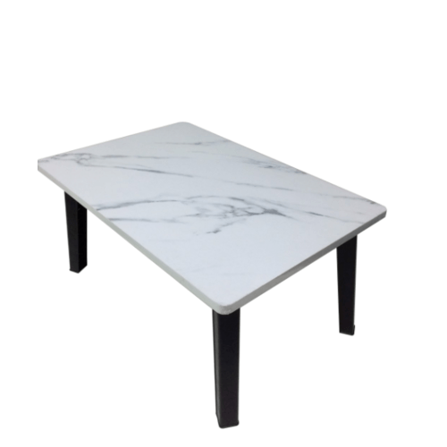 Delicato โต๊ะญี่ปุ่น ขนาด 40x60 ซม.  ลายหินอ่อน 