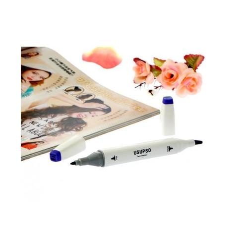 USUPSO ปากกาไฮไลท์ PB75-10 สีน้ำเงิน