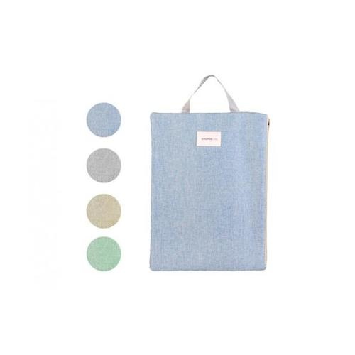 USUPSO ถุงผ้า Japanese style - สีฟ้า