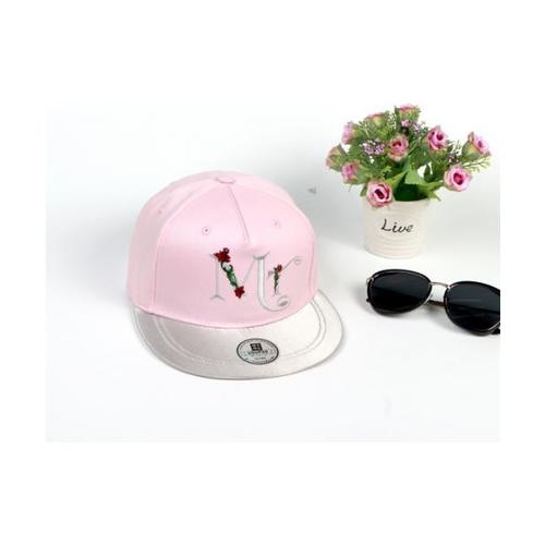 USUPSO หมวกแก๊ป Rose letter สีขาว