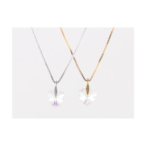 USUPSO สร้อยคอ Heart Crystal -