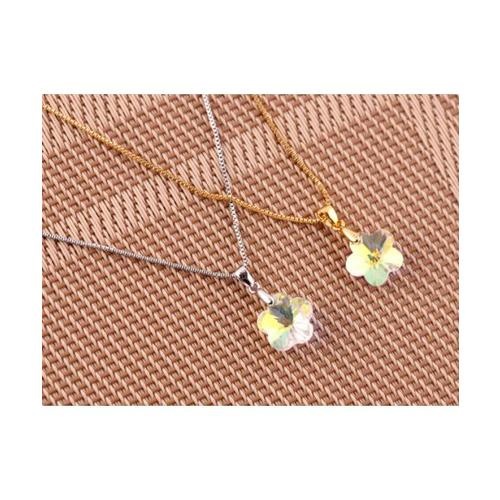 USUPSO สร้อยคอ Plum Crystal -