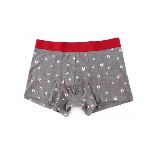 USUPSO กางเกง Boxer สีเทา-XL - สีเทา