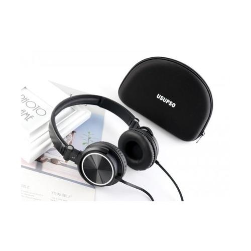 USUPSO หูฟัง HM710 HM710 สีดำ