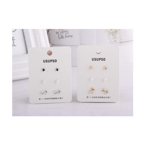 USUPSO ต่างหูแฟชั่น 3 คู่ -