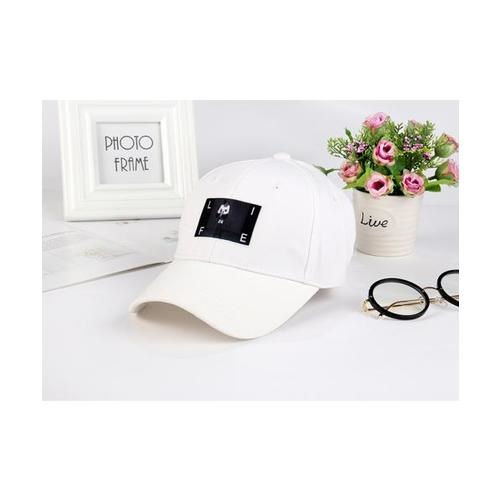 USUPSO หมวกแก๊ปเบสบอล-049 สีขาว