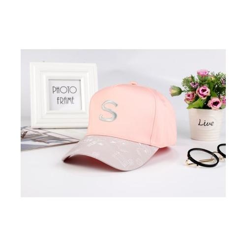 USUPSO หมวกแก๊ป Spring and summer สีชมพู