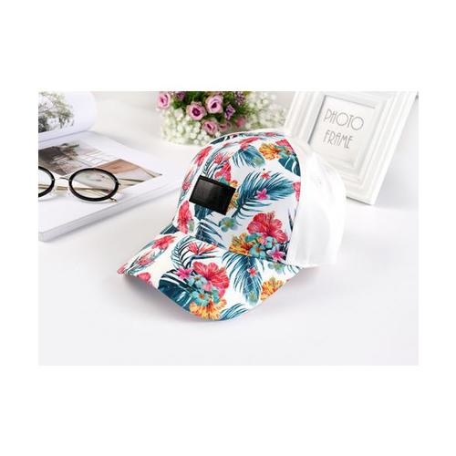 USUPSO หมวก Tropical style series สีขาว - สีขาว