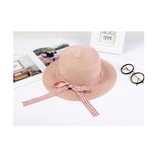 USUPSO หมวกปีก Letter bucket - สีชมพู