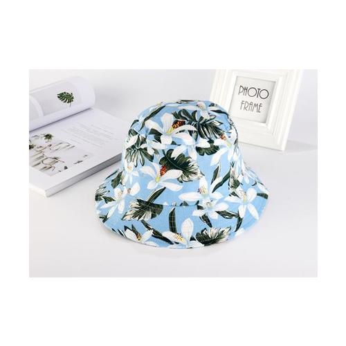 USUPSO หมวก Flower Fisherman สีฟ้า - สีฟ้า
