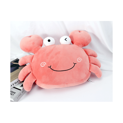 KOJI หมอนตุ๊กตาปู#CEขนาด45 ซม.สีโอรส