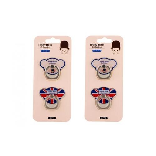 USUPSO พวงกุญแจ สำหรับติดโทรศัพท์ Teddy collection (bear head) -