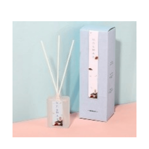 USUPSO ก้านไม้หอมปรับอากาศ กลิ่น peony and cypress สีฟ้า