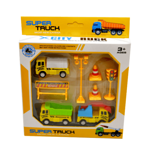 Sanook&Toys ชุดรถ truck 298753 สีเหลือง
