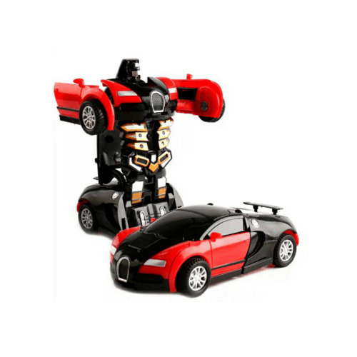 Sanook&Toys ชุด Deformation of the car 296695 สีแดง