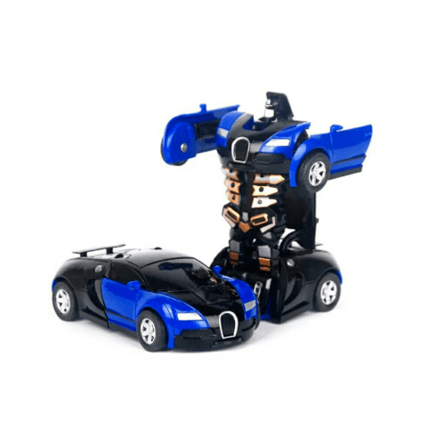 Sanook&Toys Toys ชุด Deformation of the car 296693 สีน้ำเงิน