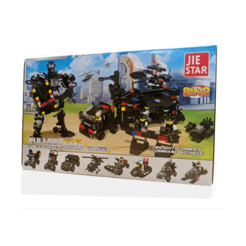 Sanook&Toys ชุดตัวต่อ Special Police Flying Tigers 20076