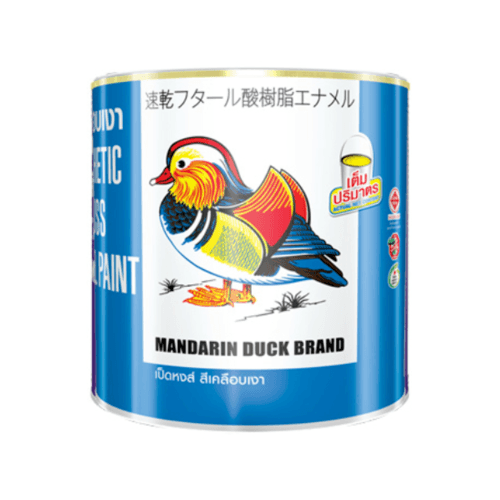 เป็ดหงส์ สีเคลือบเงา #M335 1 กล สีแดงเฟอรารี่เฟอร์รารี่เรด