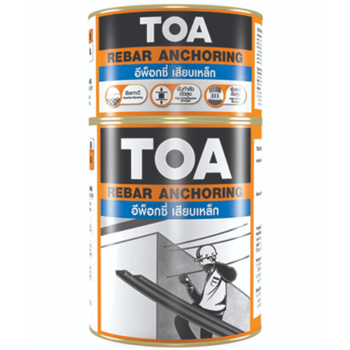 ทีโอเอ รีบาร์ แองเคอริ่ง - อีพ็อกซี่เสียบเหล็ก  2 กก. สีเทา