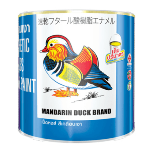 เป็ดหงส์ สีเคลือบเงา #M977 1 กล สีน้ำเงินเข้มไนท์บลู