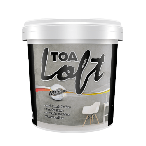 ทีโอเอ ลอฟท์ เมทัลลิค #MS-444 9 กก สีเงินซิลเวอร์