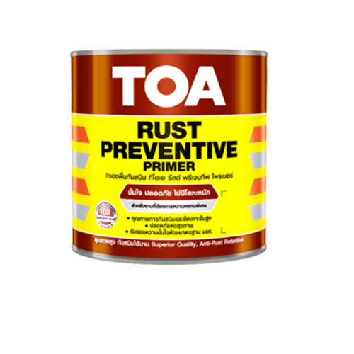 TOA สีรองพื้นกันสนิม รัสต์ พรีเวนทีฟ 1 กล #G1264 ส้ม