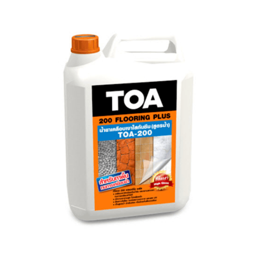 TOA ทีโอเอ 200 น้ำยาเคลือบเงาใสกันซึม สูตรน้ำ 5 ลิตร #FPLUS TOA 200