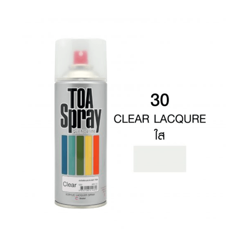 TOA สเปรย์อเนกประสงค์ ขนาด 400cc. #0030 สีใส