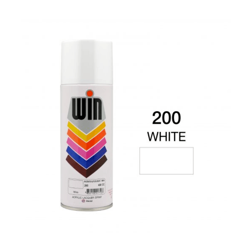 WIN สเปรย์ อเนกประสงค์ #200 400 ซีซี สีขาว