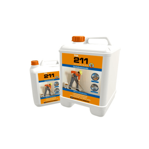 ทีโอเอ วอเตอร์พรูฟ แอดมิกซ์เจอร์ [น้ำยากันซึมงานหล่อเทคอนกรีต] #CPLUS 5 ลิตร