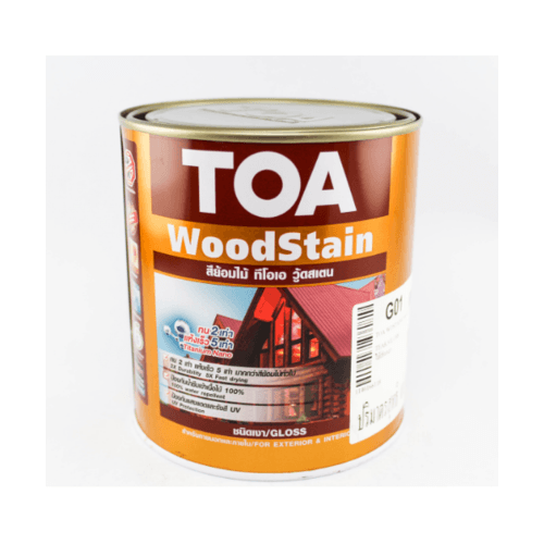 ทีโอเอ สีย้อมไม้ เงา #G01 1/4 กล ไม้สัก