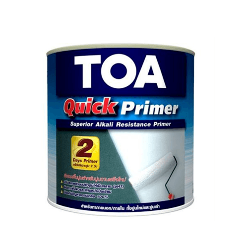 ทีโอเอ ควิกไพรเมอร์ สีรองพื้นปูนใหม่ #1000 1 กล สีขาว