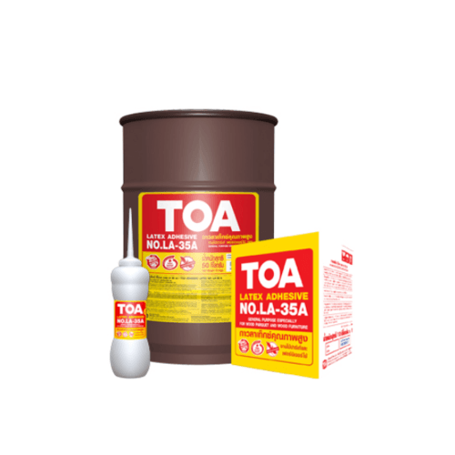 ทีโอเอ กาวลาเท็กซ์ปาร์เก้ #35-A 1 กก สีขาว