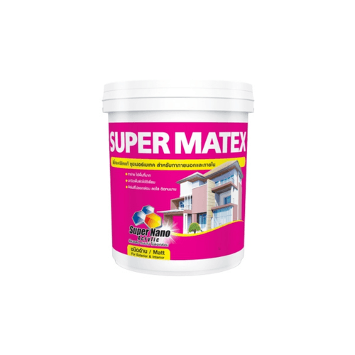 TOA Supermatex ซุปเปอร์ เมเทค สีน้ำด้าน ภายนอก 5 กล #SM988