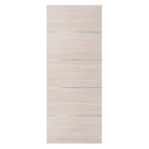 ECODOOR ประตู HPL เซาะร่องขนาด 80x200 ซม. 4I สีครีม