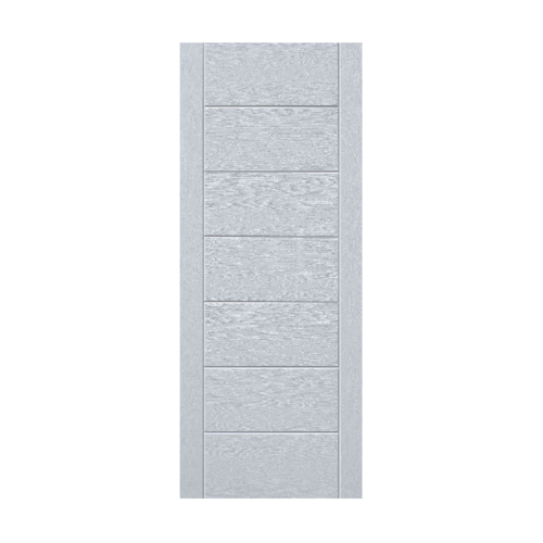 ទ្វារ Fiberglass  9P 80cm.x200cm. ពណ៌ស (មិនចោះ) ECO DOOR