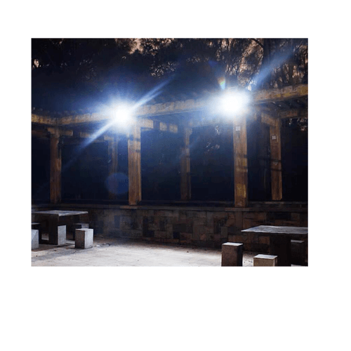 EILON โคมฟลัดไลท์โซลาร์เซลล์ 60W รุ่น HQ-60WTGD-TYN แสงเดย์ไลท์