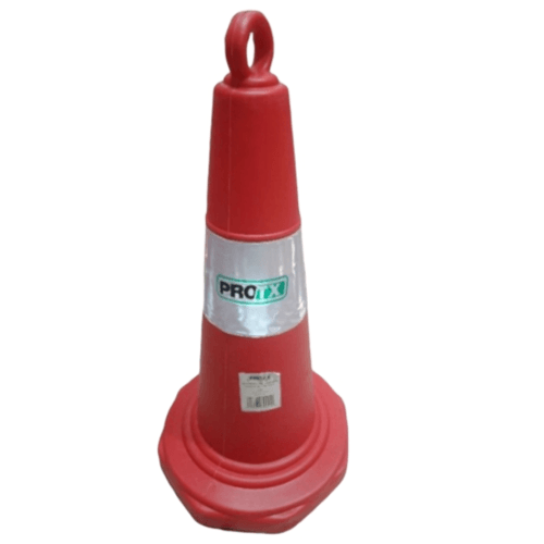 Protx กรวยจราจร PE สะท้อนแสง 70cm. A06