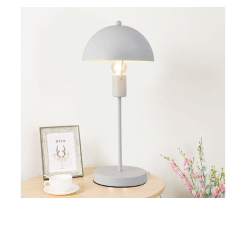 EILON โคมไฟตั้งโต๊ะ Modern MT52223D-1 สีเทา