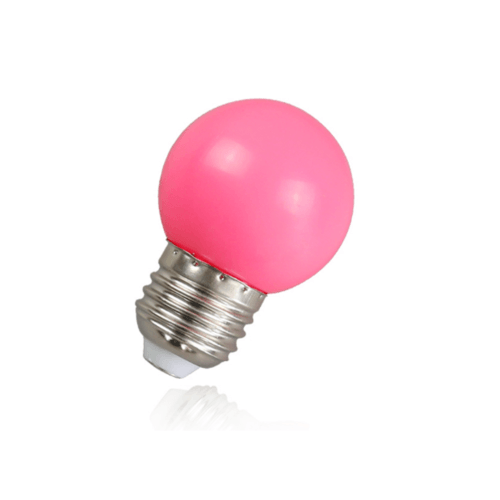 EILON หลอดไฟปิงปอง 1.5W รุ่น BL-G45-Y001 สีชมพู