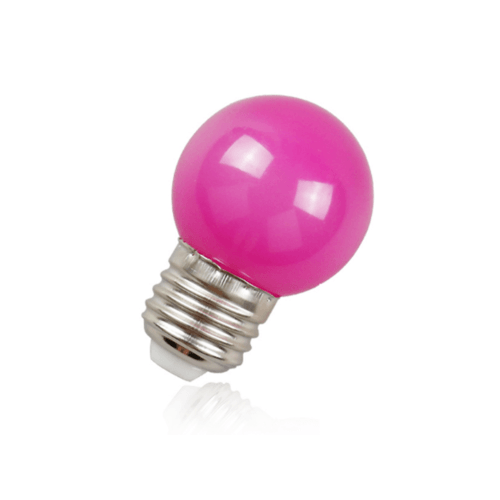 EILON หลอดปิงปอง 1.5 W BL-G45-Y001 สีม่วง