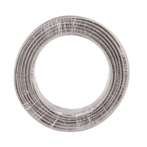 BCC สายไฟ THW 1x4 ตร.มม. 100 m. สีเทา