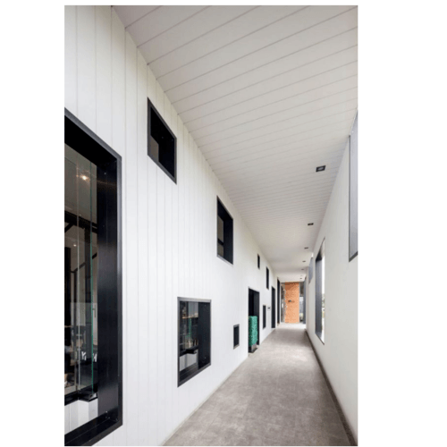 เฌอร่า ไม้ฝาบังใบ สเปลนดิด รุ่นวิจิตรนนทรี ผิวเรียบ 1.0x15x300ซม. สีธรรมชาติ