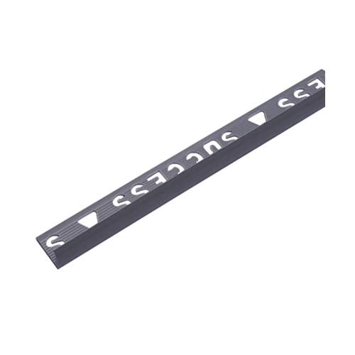 SUCCESS คิ้วกระเบื้อง PVC เคลือบUV (10mm) U40/G203 2.0m สีเทาเข้ม