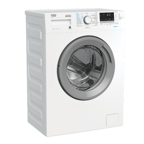BEKO เครื่องผ้าฝาหน้า 8 กก. Inverter WCV8612XS0ST สีขาว